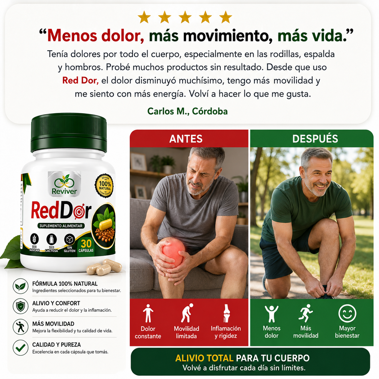 RED DOR: (DORES TOTAL)